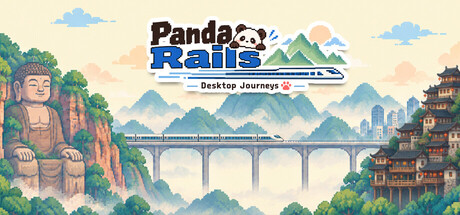 Panda Rails: Desktop Journeys — Steam game cover