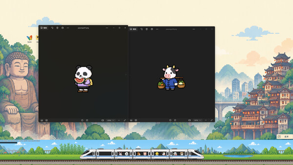 Panda Rails: Desktop Journeys 스크린샷 3