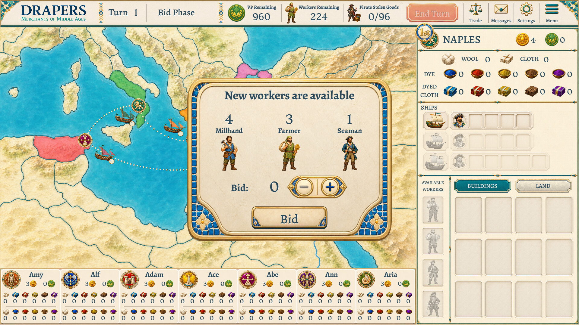 Drapers: Merchants of Middle Ages screenshot #2