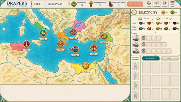 Drapers: Merchants of Middle Ages screenshot 1