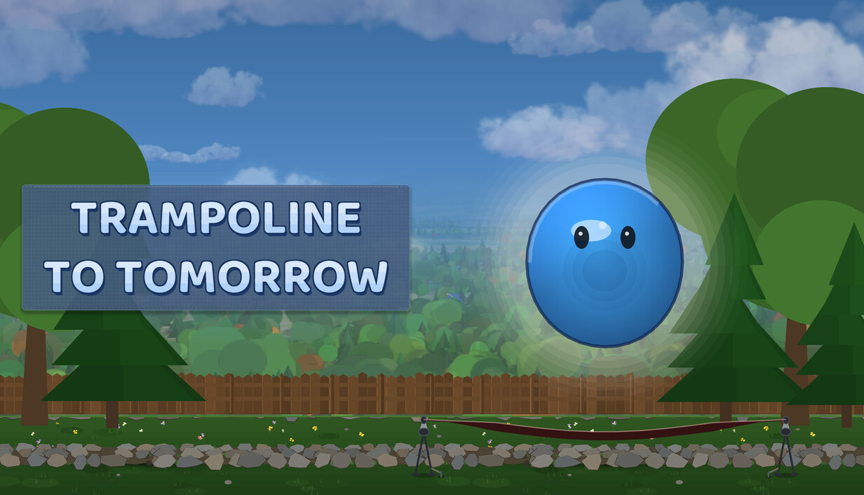 Trampoline to Tomorrow cover art