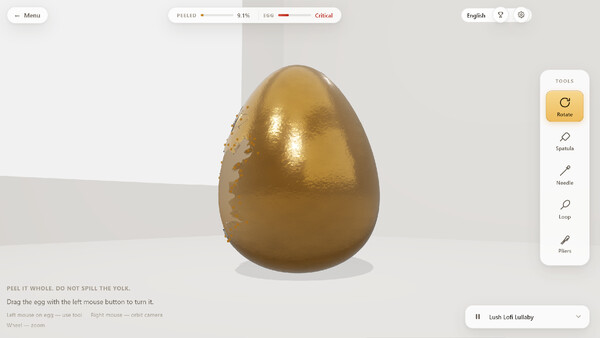 Raw Egg Peeling screenshot 6