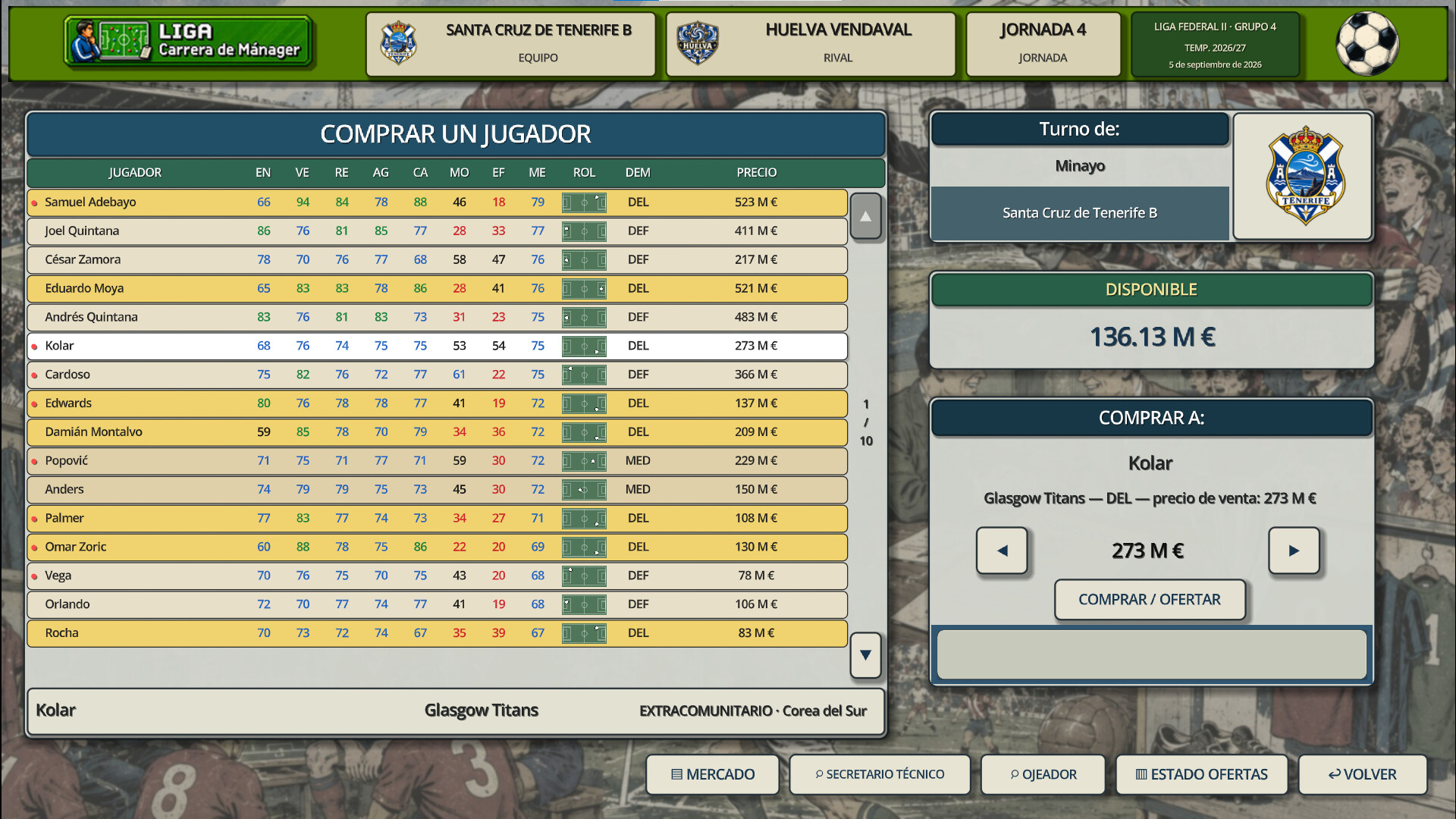 PERSONAL COMPUTER SOCCER by David Minayo screenshot 12