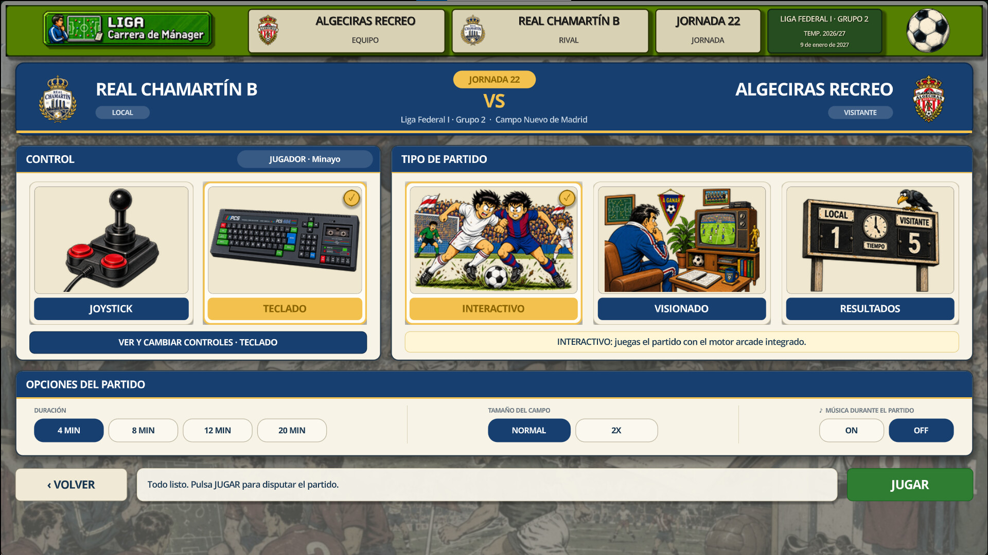 PERSONAL COMPUTER SOCCER by David Minayo screenshot 9