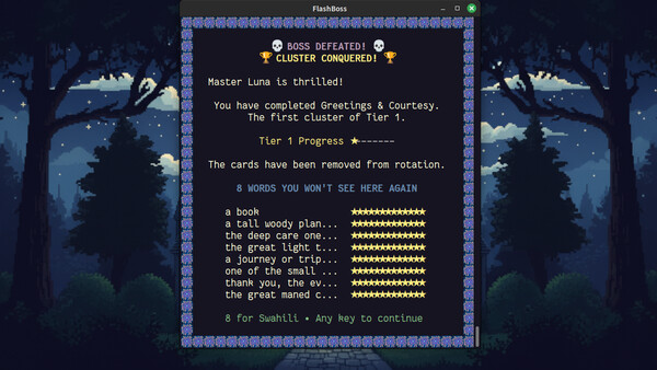 FlashBoss - Swahili Core screenshot 6