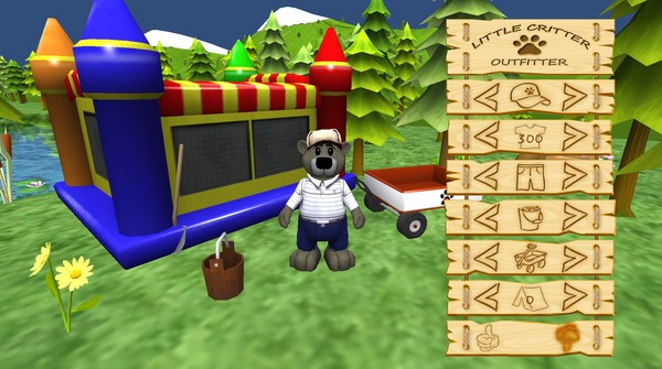 Rescue Bear Operation - Bouncy Castle screenshot 1
