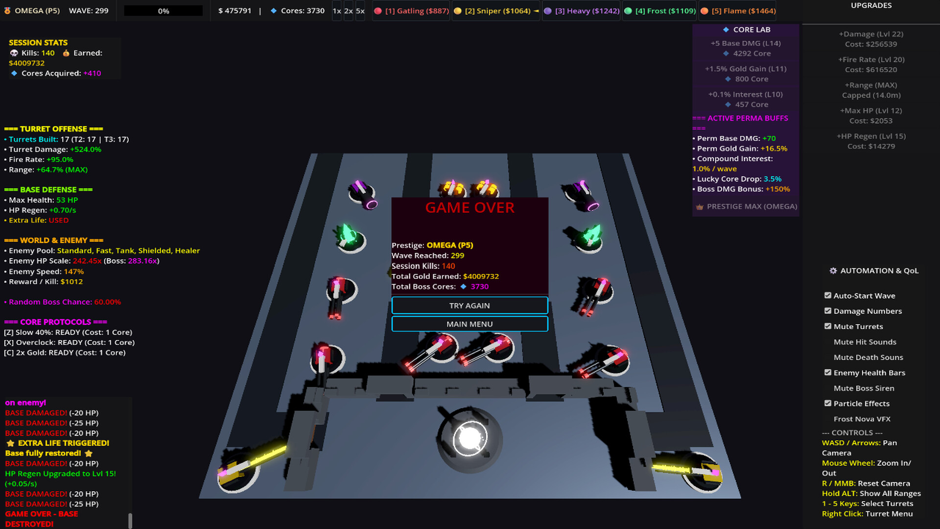 Core Idle TD — gameplay screenshot 5