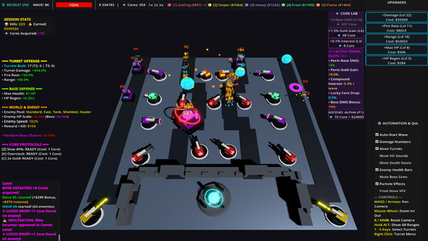 Core Idle TD screenshot 1