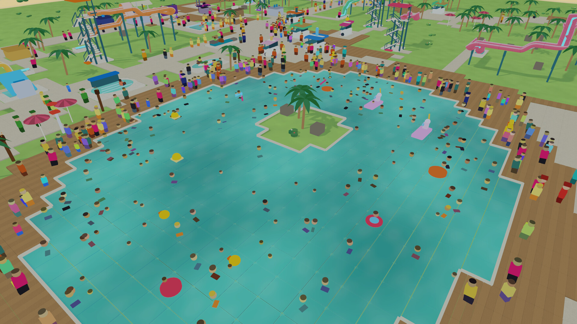 Splash Park Tycoonのスクリーンショット 1