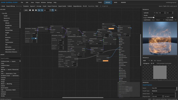 Gator Material Studio screenshot 2