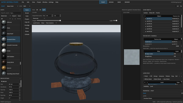 Gator Material Studio screenshot 3