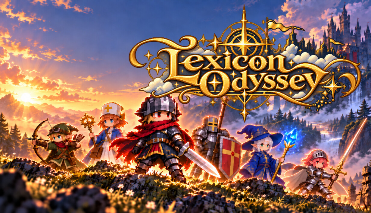 Lexicon Odyssey ~~A Japanese-Learning RPG~~ cover art