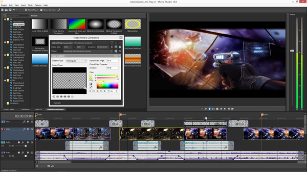 Screenshot z VEGAS Movie Studio 14 Steam Edition Screenshot z VEGAS Movie Studio 14 Steam Edition