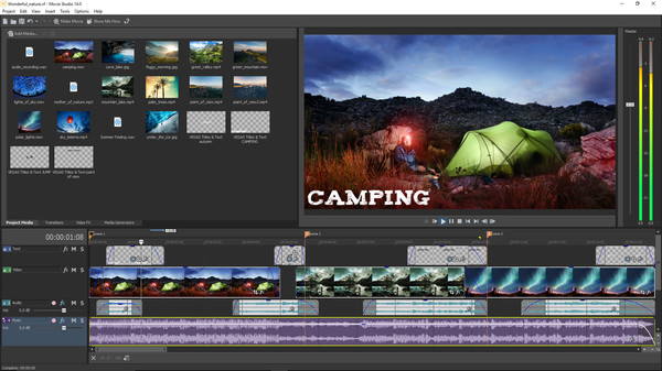 Screenshot z VEGAS Movie Studio 14 Steam Edition Screenshot z VEGAS Movie Studio 14 Steam Edition