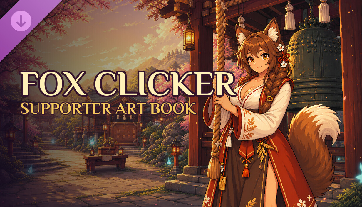 Fox Clicker - Supporter Art Book cover art