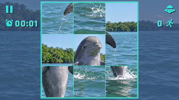 Puzzle Dolphins screenshot 2