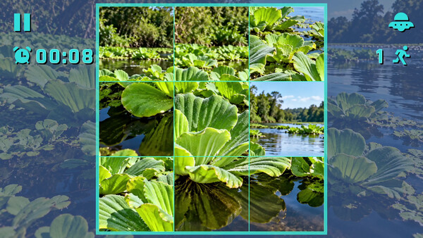 Puzzle Water Flowers screenshot 2