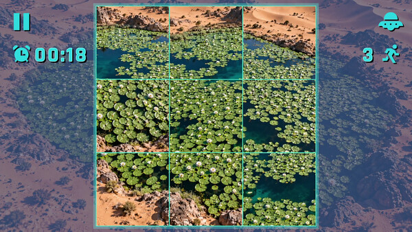 Puzzle Water Flowers screenshot 4