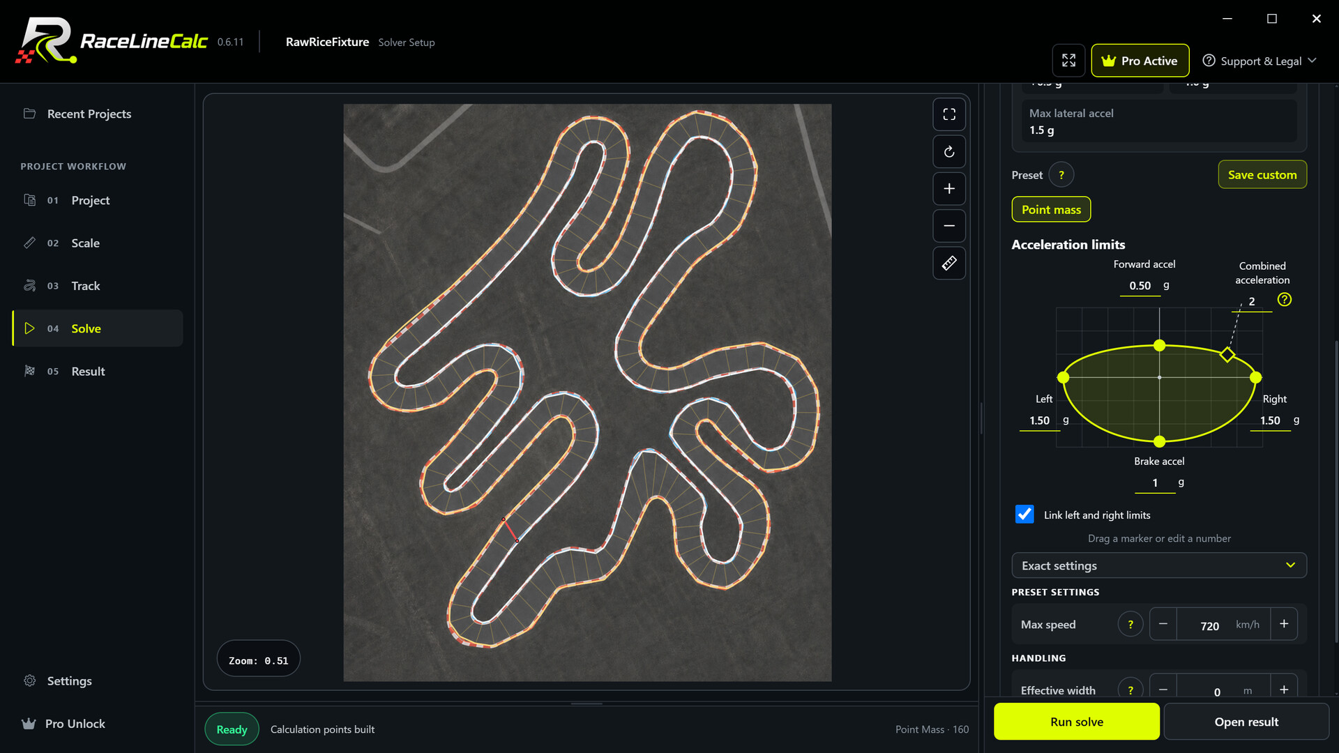 RaceLineCalc screenshot 4