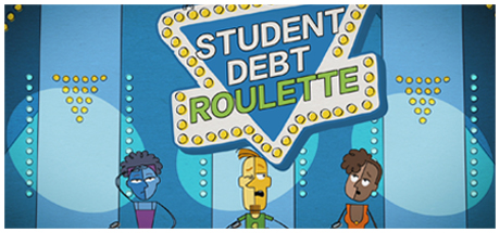 We The Voters: Student Debt Roulette banner