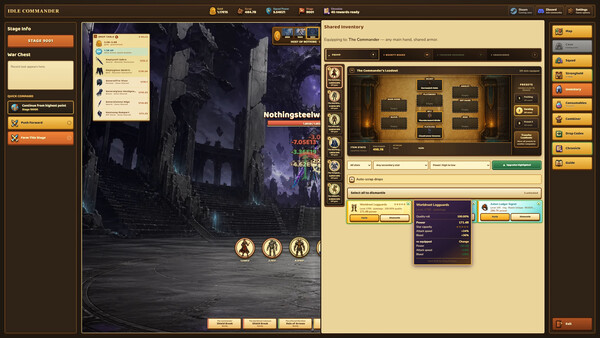 Idle Commander Demo screenshot 3