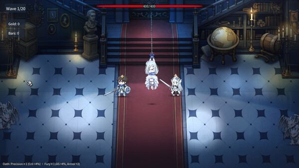 The Saintess in the Dungeon Is Slacking Off screenshot 1