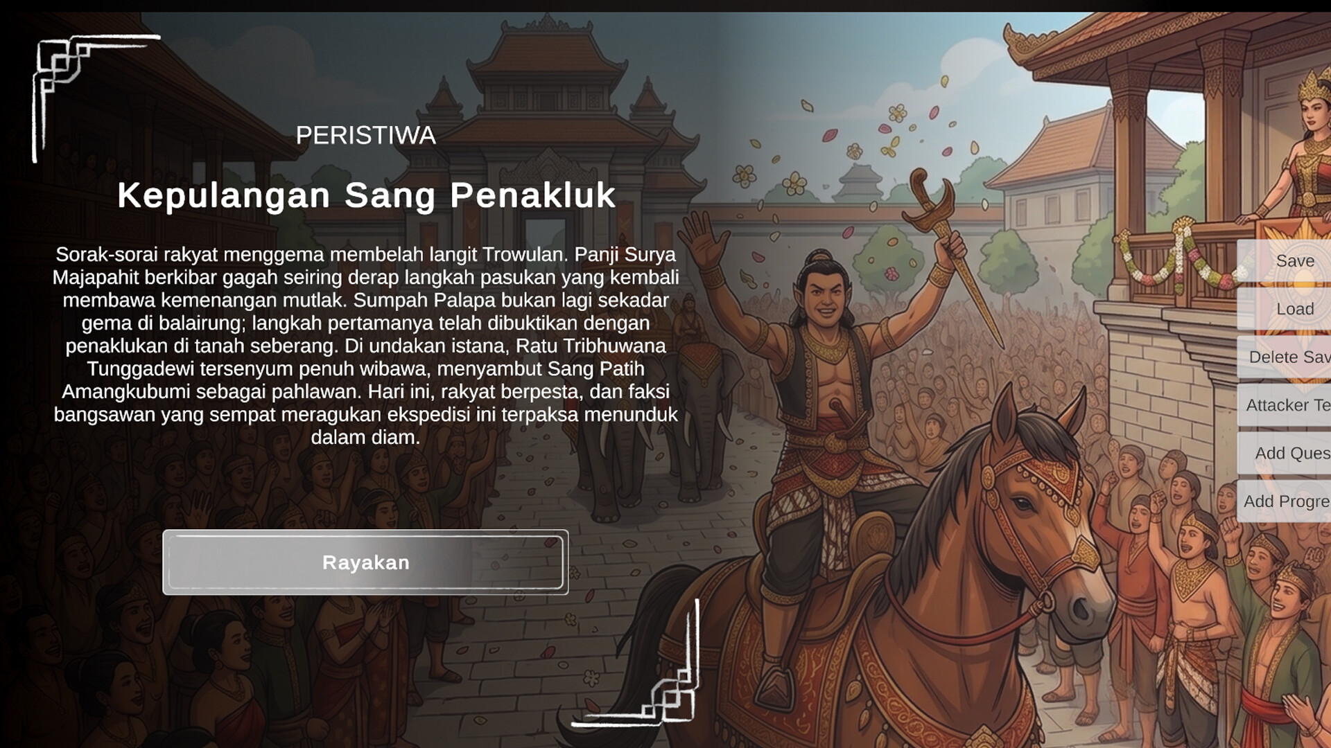 Sumpah Palapa Gajah Mada dan Cita Nusantaraのスクリーンショット 1