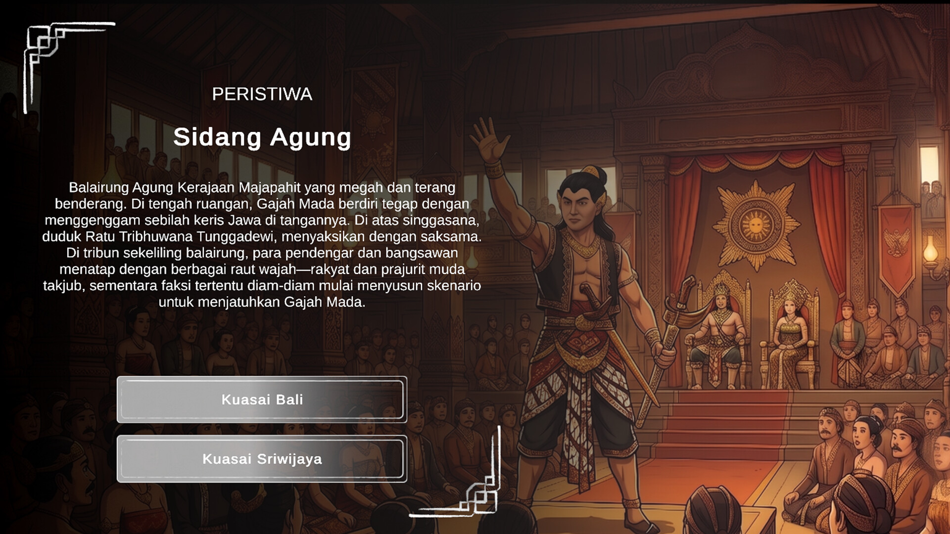 Sumpah Palapa Gajah Mada dan Cita Nusantara screenshot #2