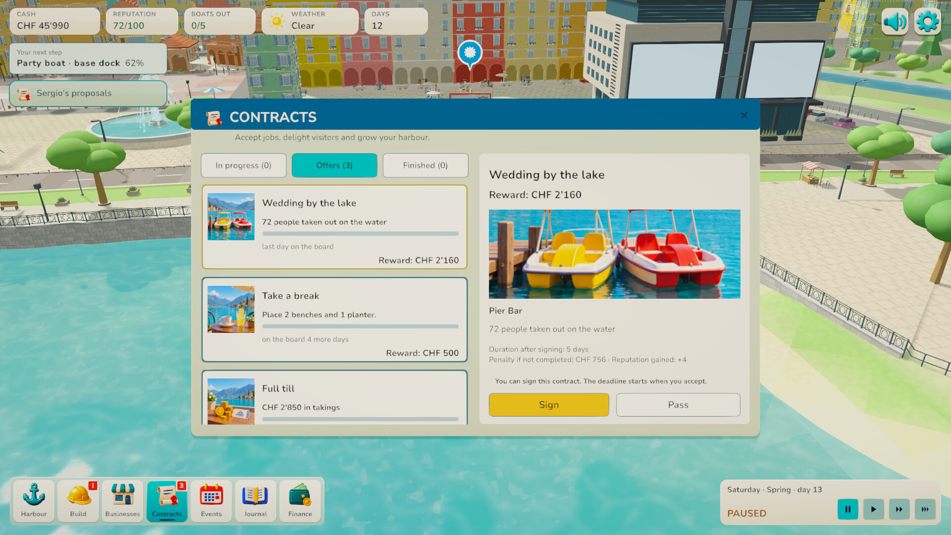 LUGANO BAY TYCOON Screenshot Thumbnail 3