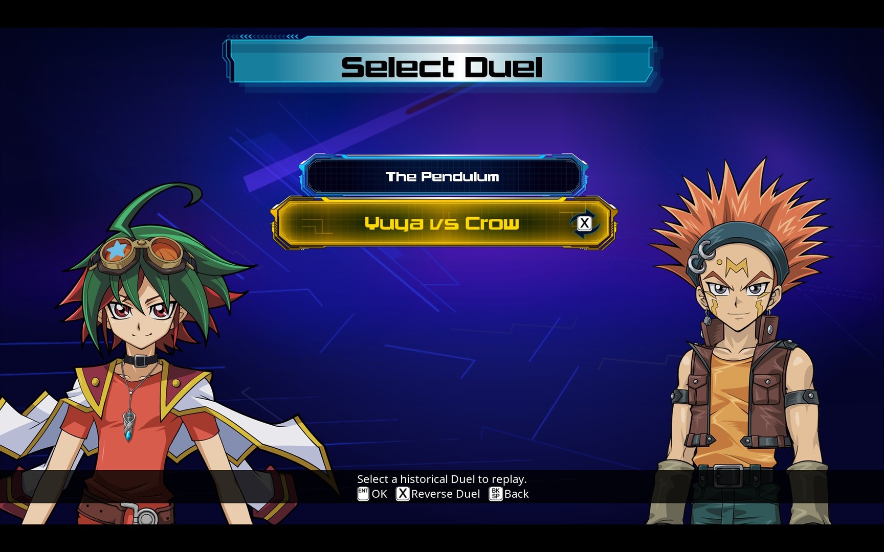 Yu-Gi-Oh! ARC-V: Yuya vs Crow Featured Screenshot #1