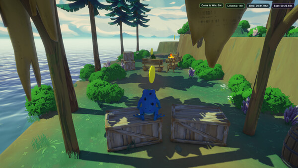 Frog Frog Parkour Demo 스크린샷 3