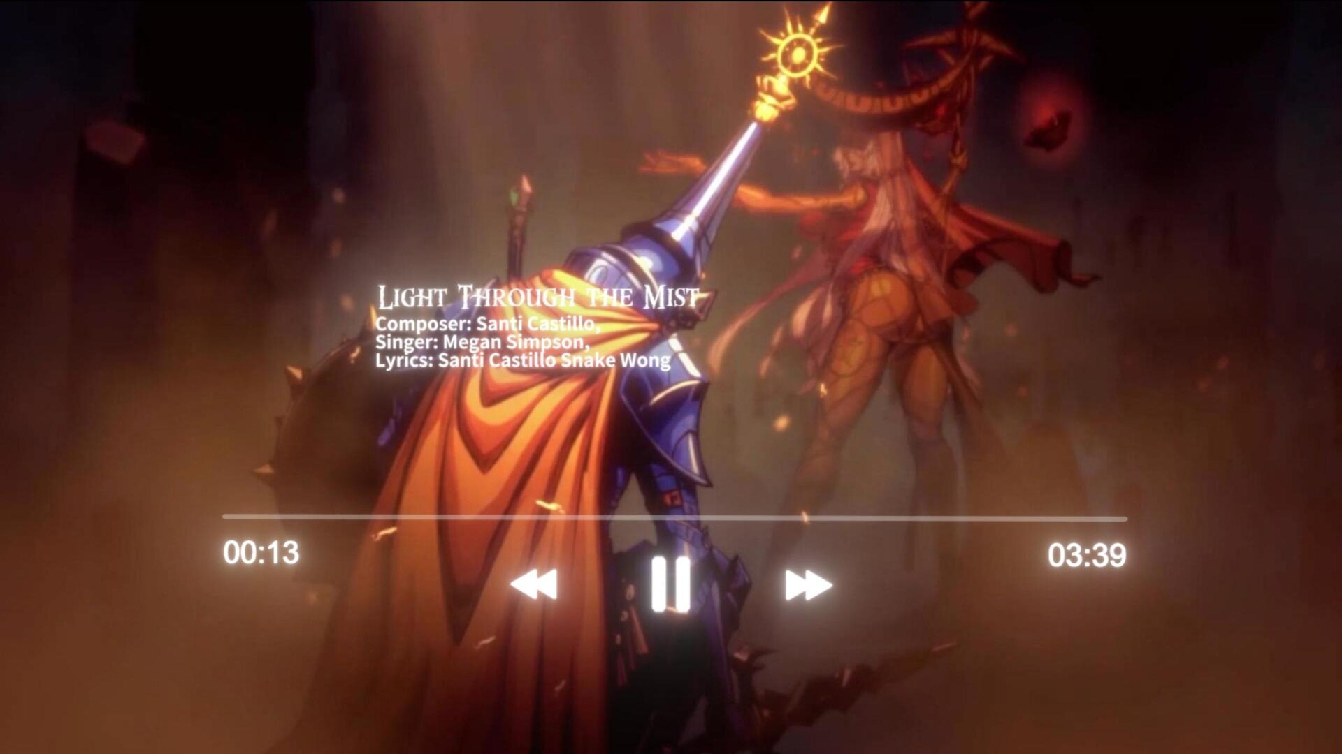 Golden Swirl Soundtrack Featured Screenshot #1