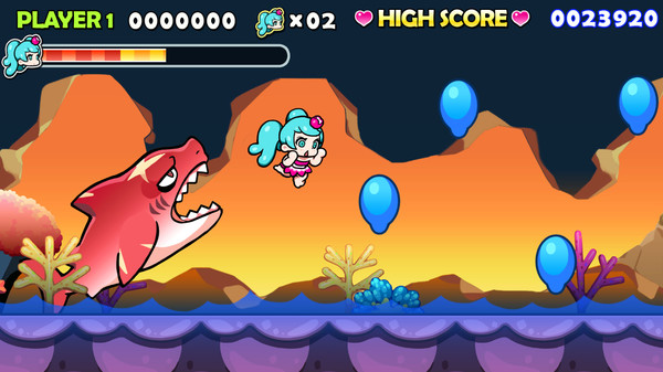 Screenshot z Wonder Boy Returns