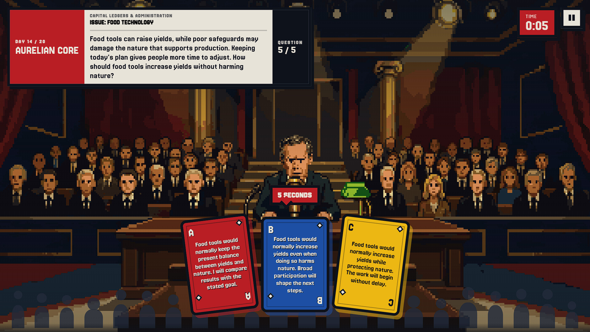 VoxPrinceps: The Political Gameのスクリーンショット 1