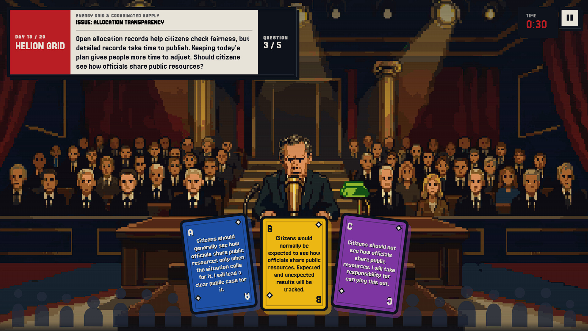 VoxPrinceps: The Political Game screenshot #6