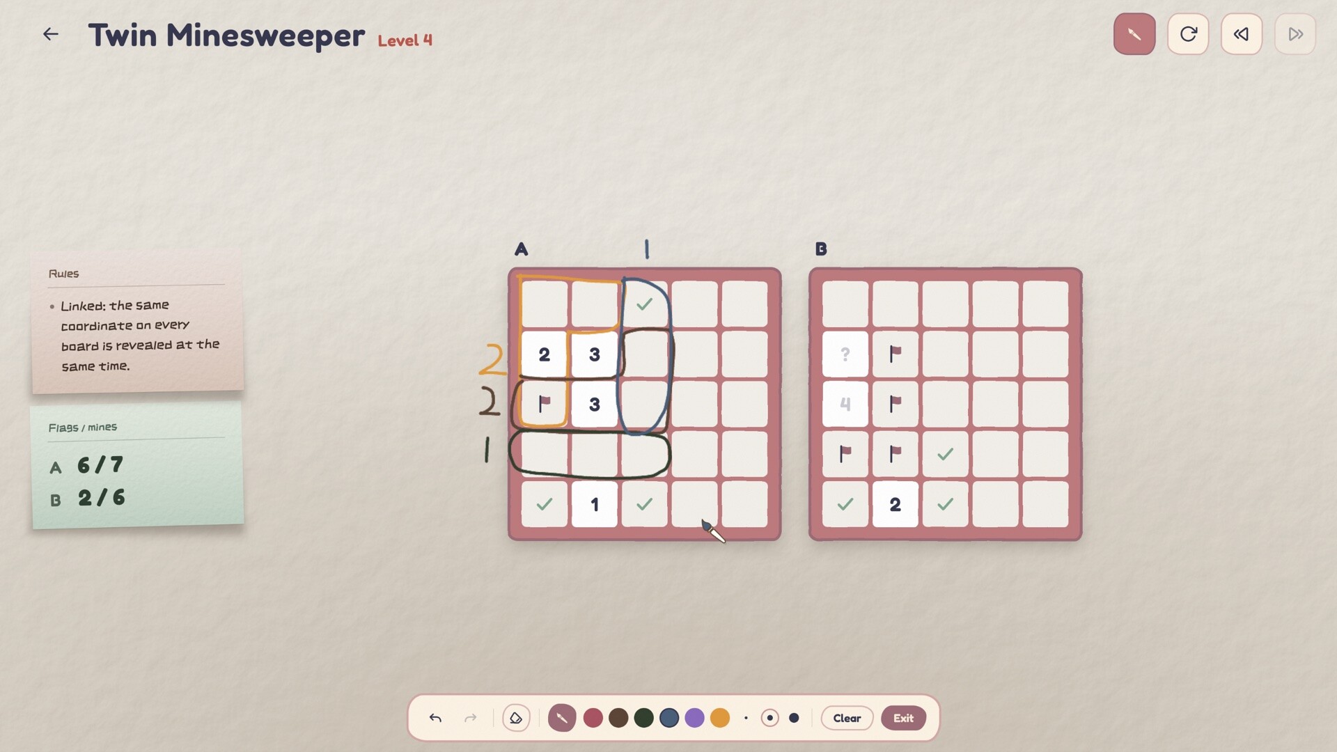 Temporal Minesweeper screenshot #4
