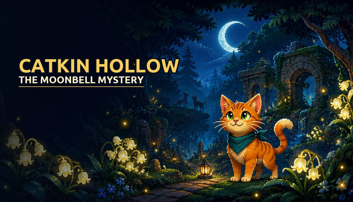 Catkin Hollow: The Moonbell Mystery cover art