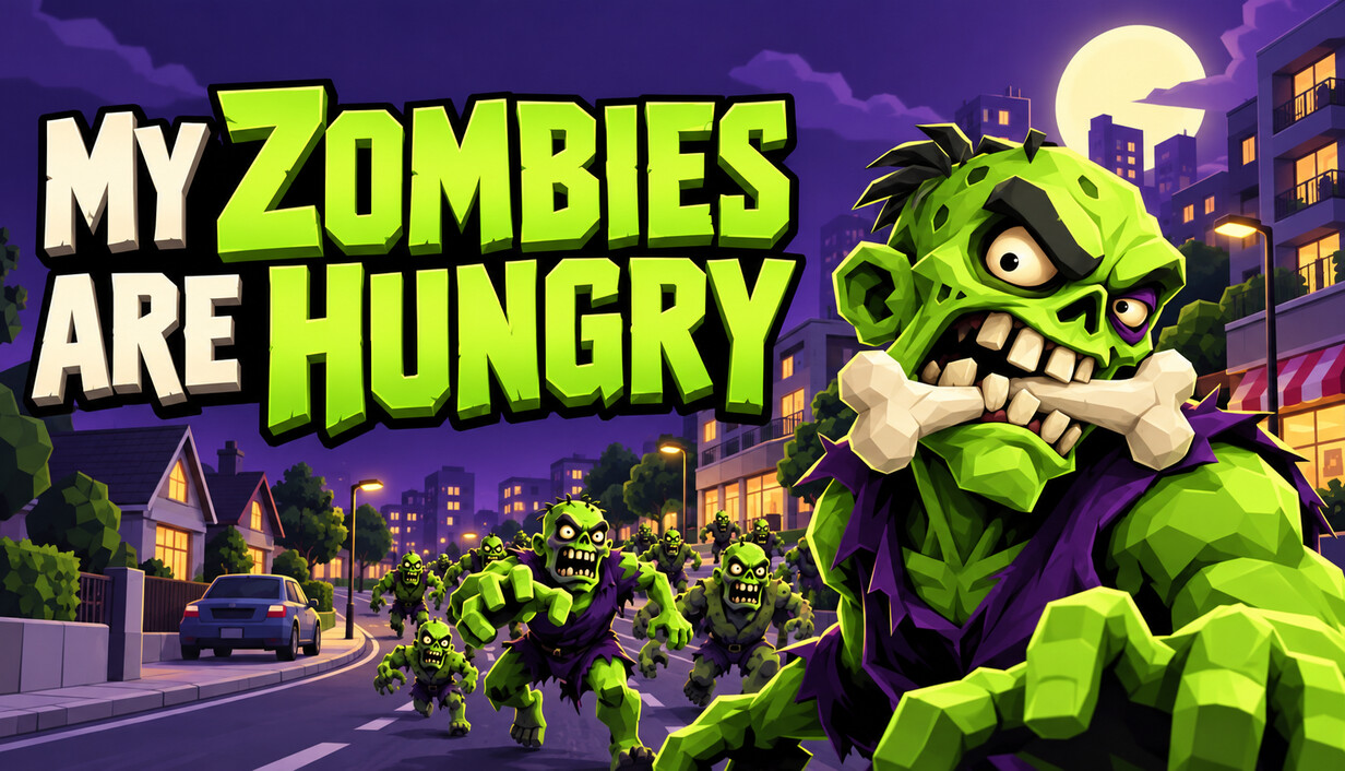 My Zombies Are Hungry cover art