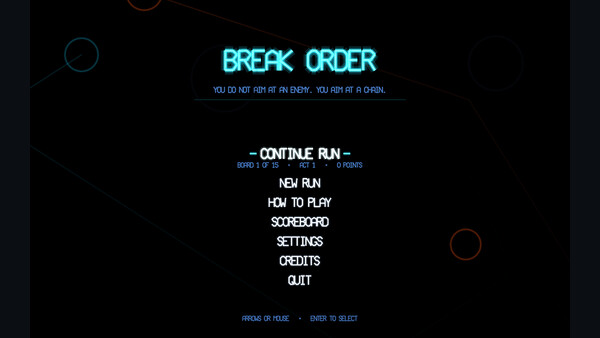 Break Order Screenshot
