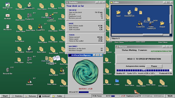 Data.exe - An Automation Game About Feeding An AI screenshot 1