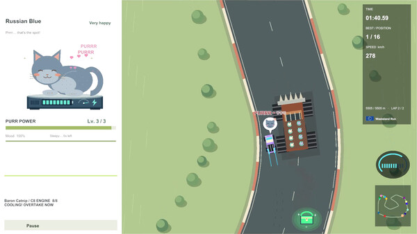 CatPurrEngineRace screenshot 5