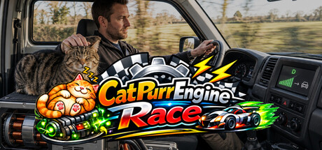 CatPurrEngineRace — Steam header