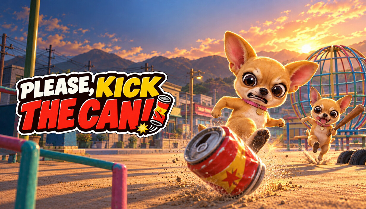 Please, Kick the Can! cover art