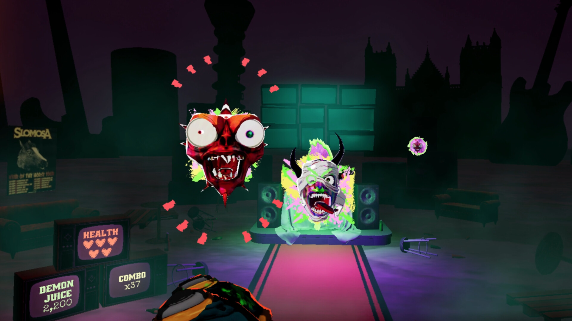 Demon Face Punching Club screenshot #1