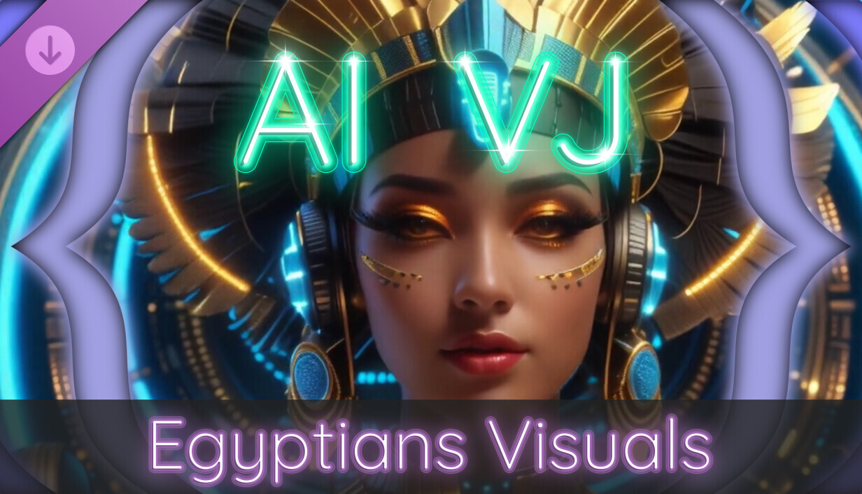 AI-VJ - Egyptians Visuals cover art