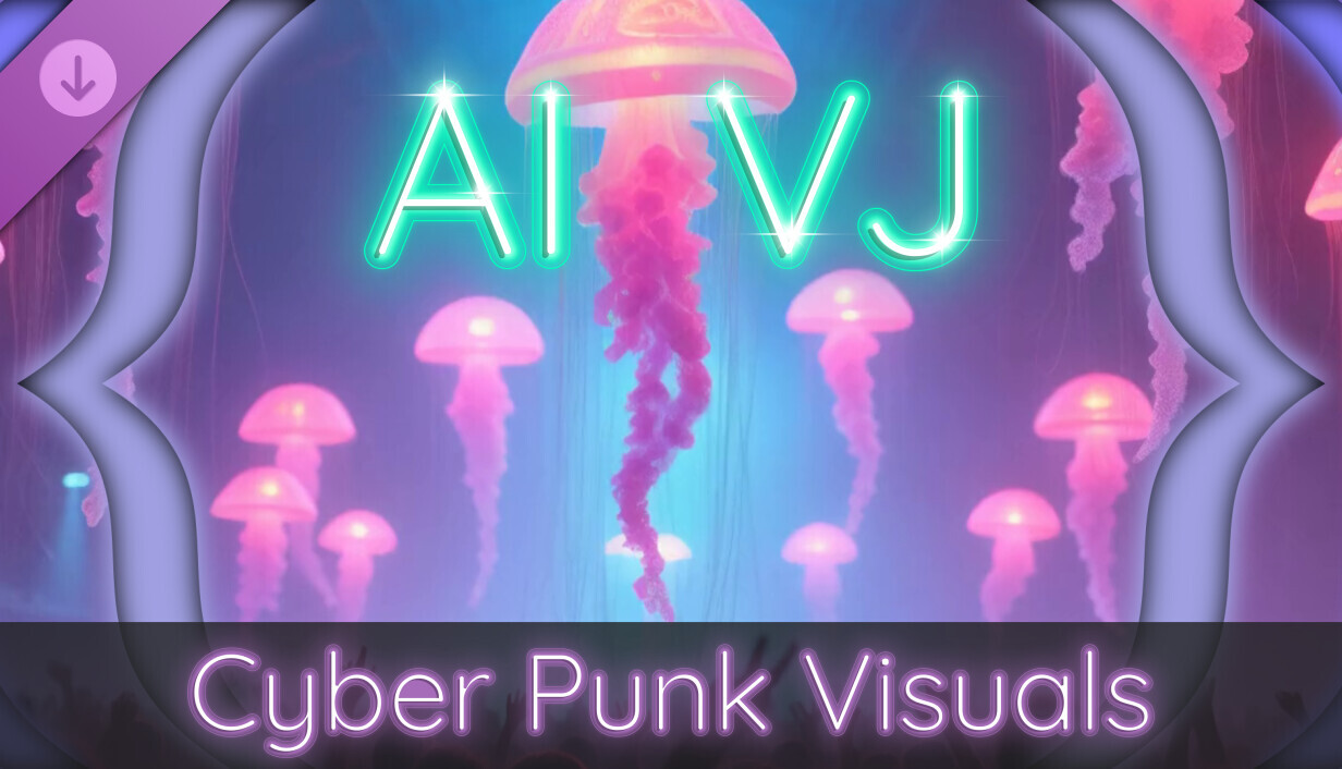 AI-VJ - Cyber Punk Visuals cover art