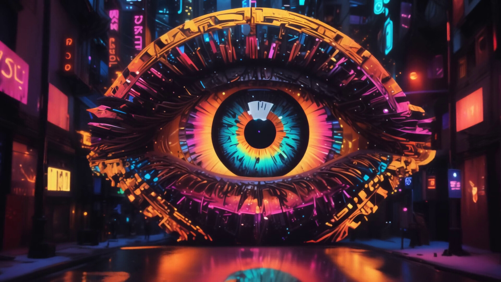 AI-VJ - Cyber Punk Visuals Screenshot Thumbnail 13