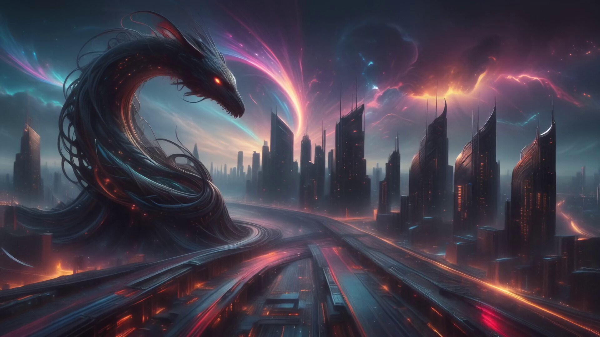 AI-VJ - Cyber Punk Visuals Screenshot Thumbnail 12