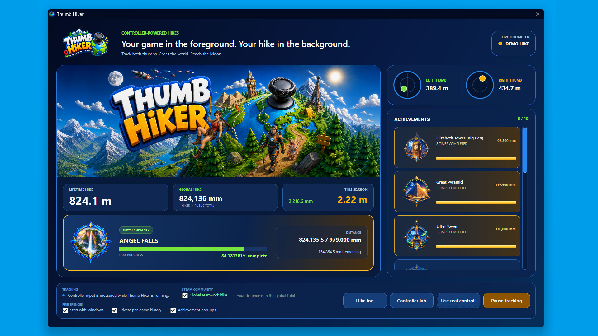 Thumb Hiker screenshot #3
