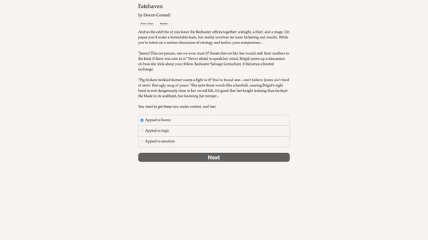 Screenshot z Fatehaven Screenshot z Fatehaven